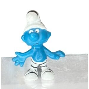 Vintage Prisoner Smurf 20010 | Schleich Peyo 1965 PVC
